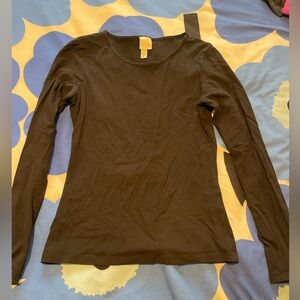 Black stretchy long sleeve